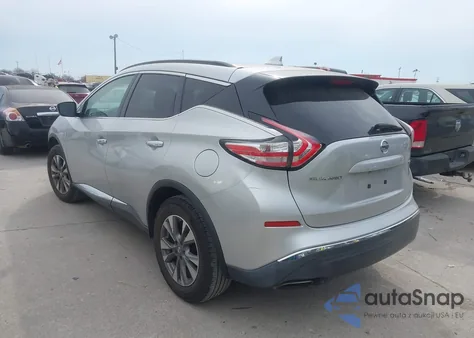 2017 Nissan Murano Sv z USA, uszkodzony, nr VIN 5N1AZ2MG6HN112230